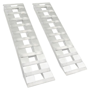Pair For 60'' X 15Inches  Automobile Aluminum Trailer Ramps 6,800 LBS load limit