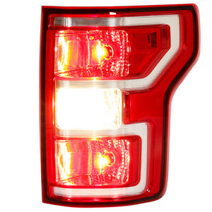 Red Tail Lights Brake Lamp Passenger w/ Bulb For 2018-2020 19 Ford F150 F-150