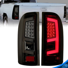 Load image into Gallery viewer, LED Tube Tail Light Brake Lamp BLK For 07-13 Chevy Silverado 1500