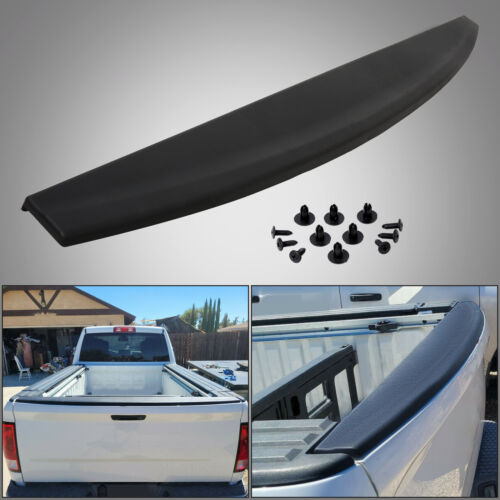 Tailgate Cover Mold Top Cap Protector Spoiler For 09-18 Dodge Ram 1500 2500 3500