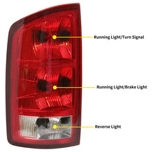 Load image into Gallery viewer, For 02-06 Dodge Ram 1500/2500/3500 Pickup Tail Lights Brake Lamps Replacement