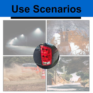 For 02-06 Dodge Ram 1500/2500/3500 Pickup Tail Lights Brake Lamps Replacement