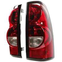 Load image into Gallery viewer, For 03 04 05 06 Chevy Silverado 1500 2500 3500HD Red Tail Lights Brake Lamp Pair