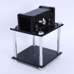 RV Bumper Receiver Adapter 2'' Hitch Mount Bike Rack Cargo Carrier Brand New