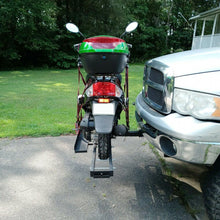 Load image into Gallery viewer, Motorcycle Carrier Hitch Mount Hauler Rack - Steel - Dirt Bike MX Scooter