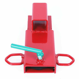 2 Inches Clamp On Forklift Hitch Receiver Pallet Fork Trailer Towing Adapter