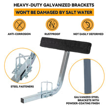 Load image into Gallery viewer, 2 x Boat Trailer 2&#39; Side Guide Bunk Board Guide-On w/ Carpet-padded Boards
