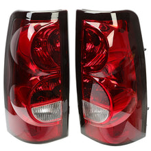 Load image into Gallery viewer, For 03 04 05 06 Chevy Silverado 1500 2500 3500HD Red Tail Lights Brake Lamp Pair
