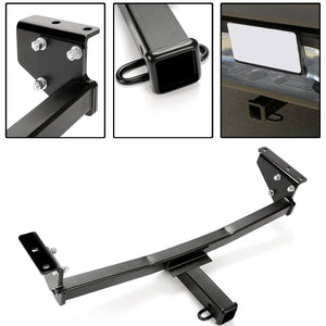 For 2008-2020 Nissan Rogue Class 3 Trailer Hitch Tow Receiver 2 Inches - Black
