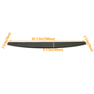 Tailgate Cover Mold Top Cap Protector Spoiler For 09-18 Dodge Ram 1500 2500 3500