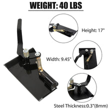 Load image into Gallery viewer, Weld-On Skid Steer Loader Latch Box Tractor Quick Attach Conversion Adapter